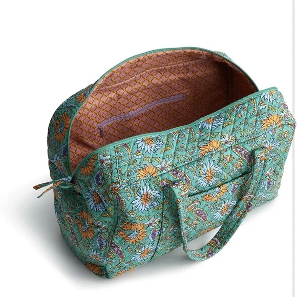 NWOT Vera Bradley Miramar Weekender (Gemstone Paisley) - Picture 3 of 6